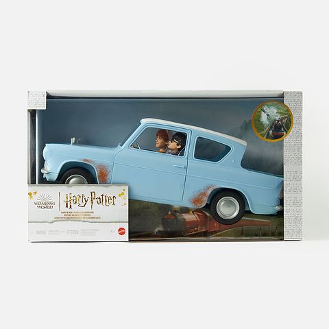 Изображение товара Набор игровой Wizarding World Harry Potter Летающая машина с фигурками, HHX03, 1 шт.
