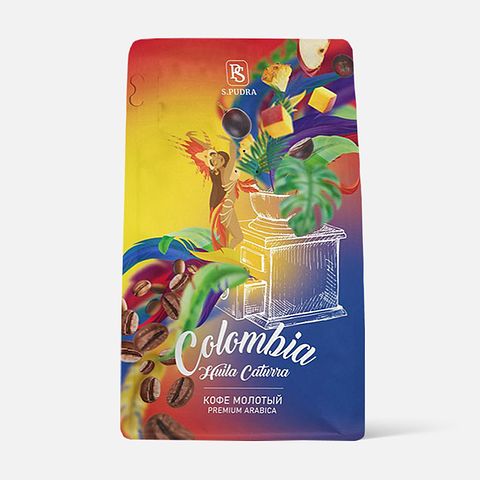 Изображение товара Молотый кофе для турки S.Pudra, Колумбия Уила 100% Арабика, 250 г