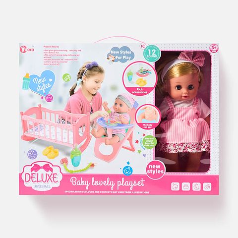 Изображение товара Интерактивный пупс Vdora, 12 звуков, 36 см, 1 шт.