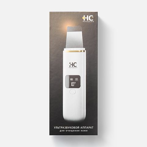 Изображение товара Аппарат ультразвуковой HoneyCare скрабер для чистки лица , 1 шт.
