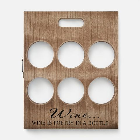 Изображение товара Подставка для винных бутылок Modi, бежевая, 29x5x40 см