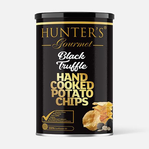 Изображение товара Чипсы Hunter`s Gourmet, чёрный трюфель, 150 г