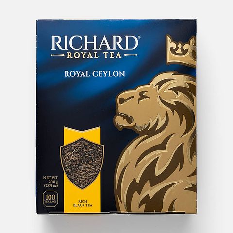 Изображение товара Чёрный чай Richard, Royal Ceylon, в пакетиках, 100 шт.
