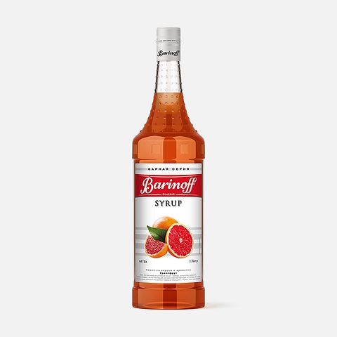 Изображение товара Сироп Barinoff Грейпфрут 1 л (для кофе, коктейлей и выпечки)