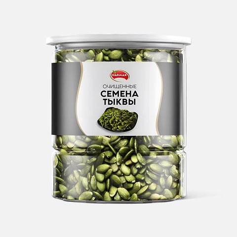 Изображение товара Семечки тыквенные Narmak очищенные, суперфуд, семена тыквы, 500 г