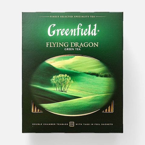 Изображение товара Зелёный чай Greenfield, Flying Dragon, в пакетиках, 100 шт.