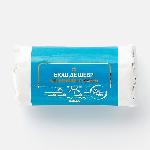 Изображение товара Сыр бюш-де-шевр Ko & Co, мягкий, из козьего молока, с белой плесенью, 45%, 100 г