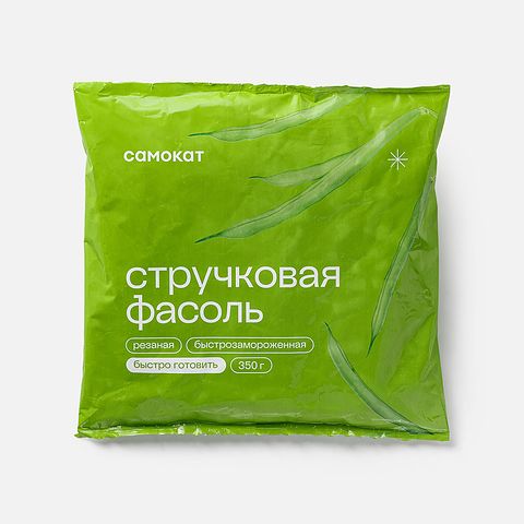 Изображение товара Из Сербии: Стручковая фасоль Самокат, заморозка, 350 г