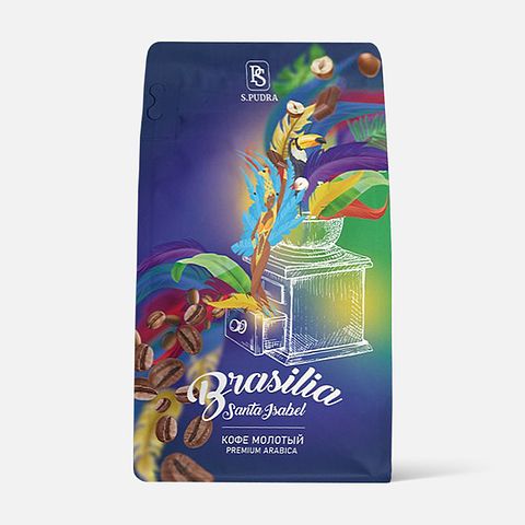 Изображение товара Молотый кофе для чашки S.Pudra, 250 г