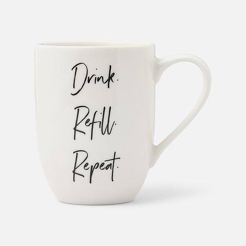 Изображение товара Кружка для чая и кофе Villeroy & Boch, Statement, Drink. Refill. Repeat, 340 мл