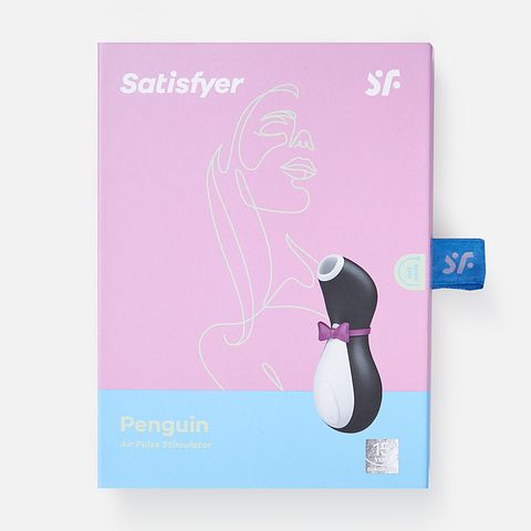 Изображение товара Вакуумный стимулятор Satisfyer Penguin, чёрный