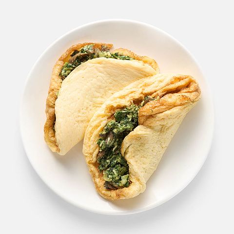 Изображение товара Омлет Creative Kitchen, с начинкой из шпината, грибов и сыра, 210 г