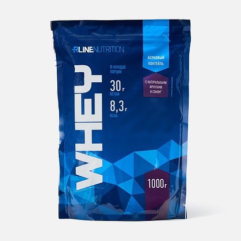 Изображение товара Протеин Rline Whey, шоколад, 1000 г