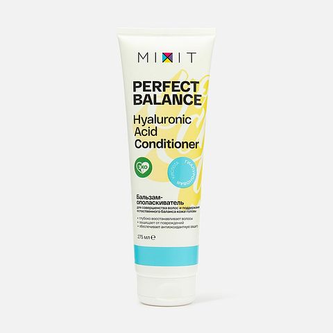 Изображение товара Кондиционер для волос Mixit Perfect Balance Hyaluronic acid conditioner, 275 мл, 1 шт.