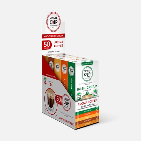 Изображение товара Набор Single Cup Coffee Aroma Nespresso, 50 шт.