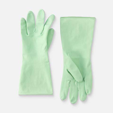 Изображение товара Перчатки хозяйственные Патерра Soft Touch, размер ХL, латексные, зелёные, 1 пара