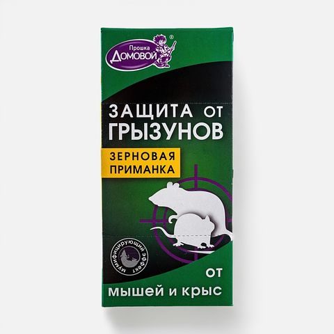 Изображение товара Гранулы от грызунов Домовой Прошка 22437 200 г, 1 шт.