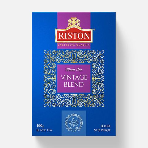 Изображение товара Чай чёрный Riston Vintage Blend листовой 100 г, 1 шт.