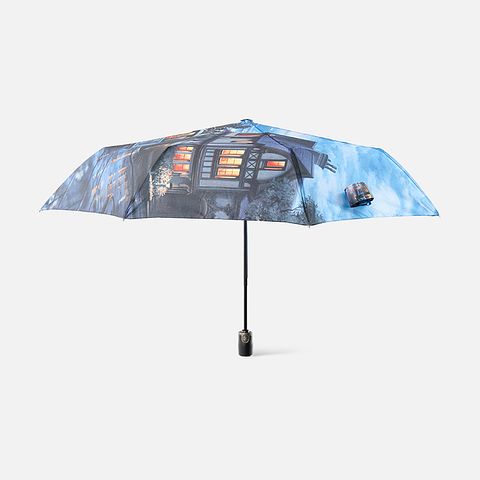 Изображение товара Женский складной автоматический зонт Uteki, синий