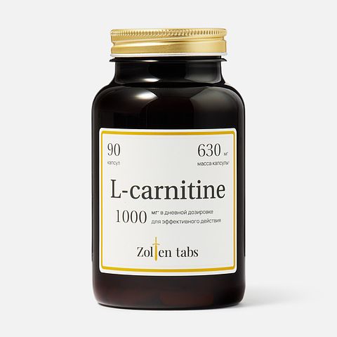 Изображение товара Zolten Tabs L-Carnitine, 90 капсул
