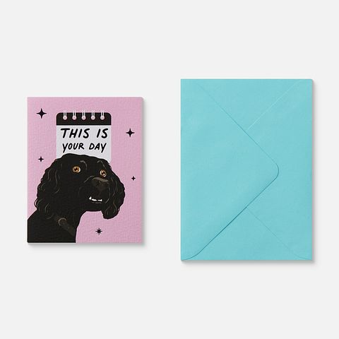 Изображение товара Открытка ZAKKA THIS IS your day, 1 шт.