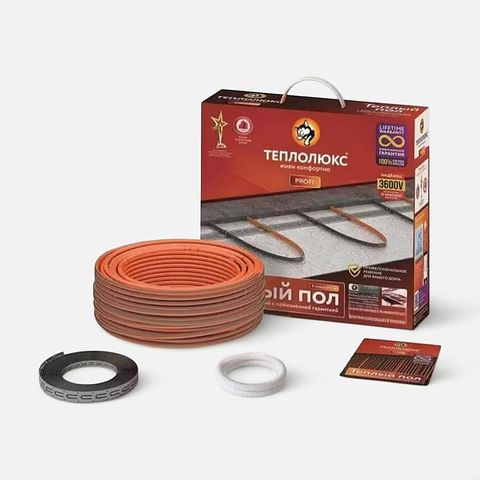 Изображение товара Кабель для обогрева пола Теплолюкс ProfiRoll, 1 кв.м, 9,5 м, 180 Вт