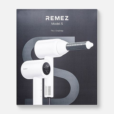 Изображение товара Фен Remez Rmb-708, 1600 Вт, белый