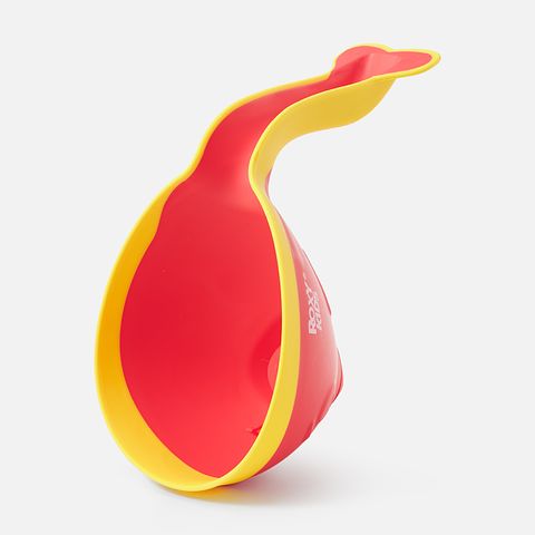 Изображение товара Ковшик для купания Roxy-Kids Flipper с лейкой Коралловый, 1 шт.