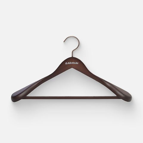Изображение товара Вешалка-плечики для одежды Attribute Prestige деревянная 44 см, 1 шт.
