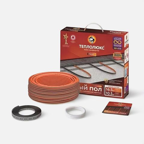 Изображение товара Кабель для обогрева пола Теплолюкс ProfiRoll, 5 кв.м, 49,0 м, 810 Вт