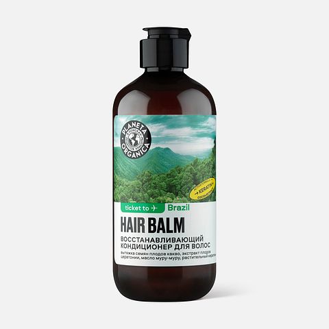 Изображение товара Кондиционер Planeta Organica Ticket to Brazil Восстанавливающий 400 мл