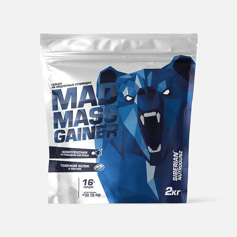 Изображение товара Гейнер для набора массы Siberian Nutrogunz, фисташка, 2 кг