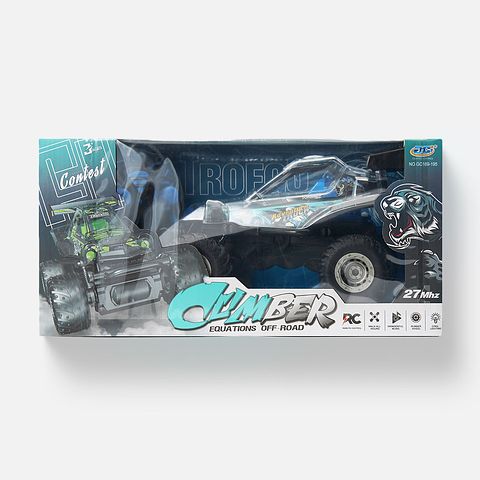 Изображение товара Игрушка машина внедорожник, на пульте управления, синий, 1 шт.