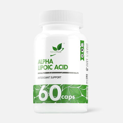 Изображение товара Альфа-липоевая кислота Naturalsupp, капсулы, 60 шт.