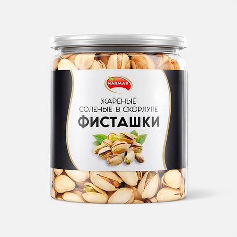 Изображение товара Фисташки Narmak, в скорлупе, солёные, жареные, 200 г