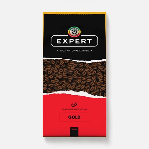 Изображение товара Кофе в зёрнах Lalibela Coffee Expert Gold, арабика 80%, робуста 20%, 1 кг