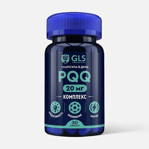 Изображение товара Комплекс PQQ Gls pharmaceuticals, 30 капсул