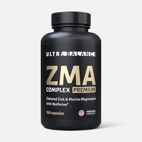 Изображение товара Комплекс Zma UltraBalance, магний, цинк, аспарагиновая кислота, в капсулах, 180 шт.
