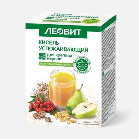 Изображение товара Кисель Леовит Успокаивающий, 100 г