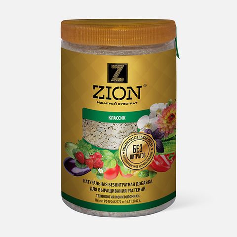 Изображение товара Добавка питательная для растений Zion ЦИОН Классик для всех видов растений 700г, 1 шт.