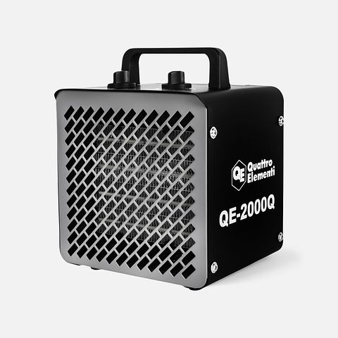 Изображение товара Тепловая пушка Quattro Elementi, QE-2000Q, 2 квт, электрическая, керамика, чёрная
