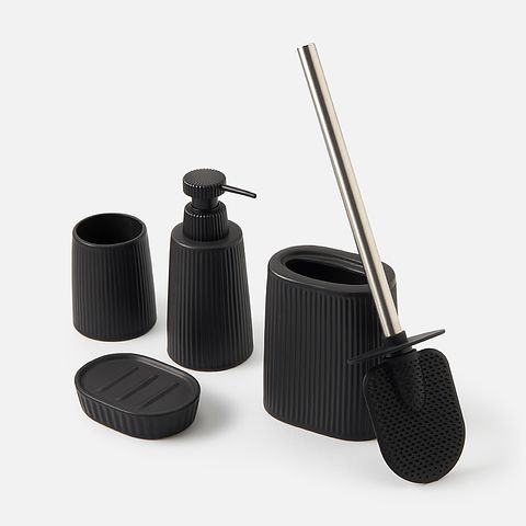 Изображение товара Набор для ванной Nd Play Singapore, диспенсер, стакан, мыльница, ёршик