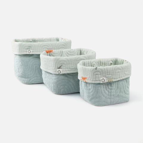 Изображение товара Корзина для хранения Buba Kids Тихий океан 3 штуки, 1 шт.