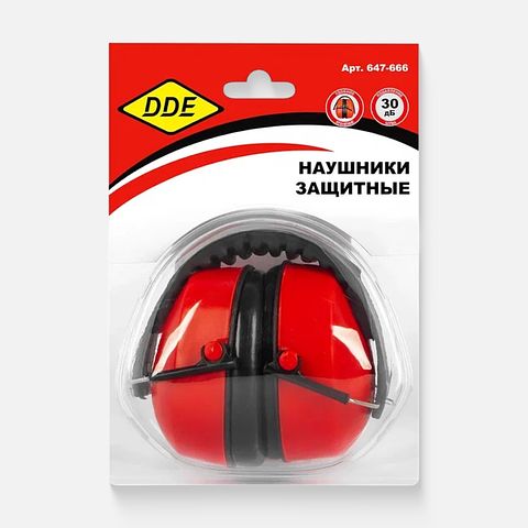 Изображение товара Наушники Dde защитные складные, 1 шт.