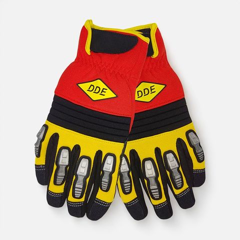 Изображение товара Кожаные перчатки Dde, shock-Protect, спандекс, размер M