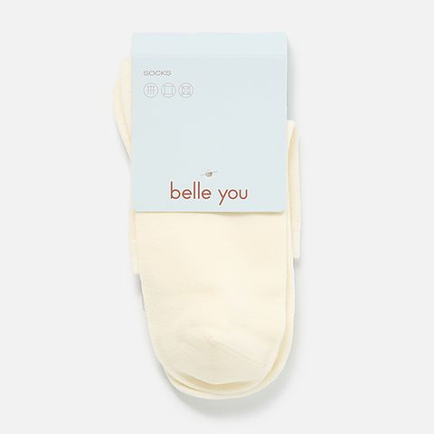Изображение товара Женские носки Belle You, белые, 36-37