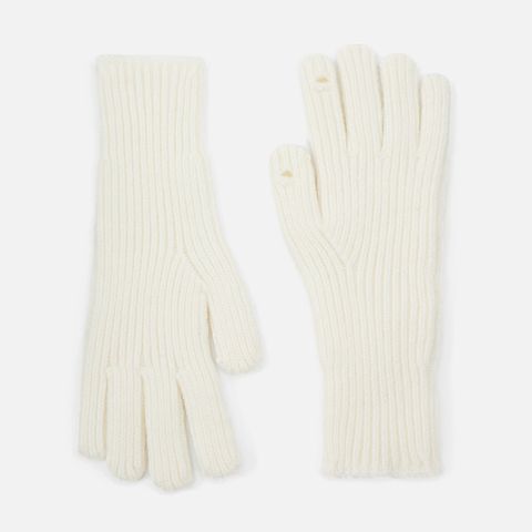 Изображение товара Женские перчатки Rise & Drop, белые, One Size