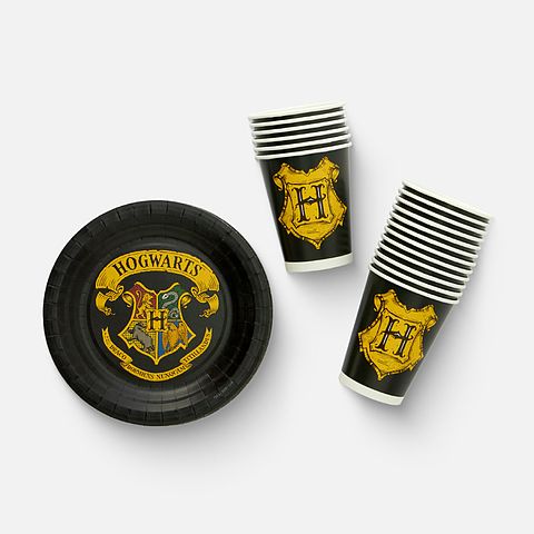 Изображение товара Набор одноразовой посуды ND Play Harry Potter, тарелки, стаканы, 18 предметов