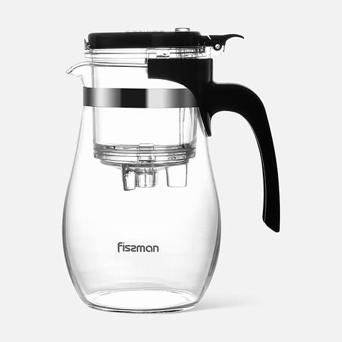 Изображение товара Заварочный чайник Fissman Gunfu, стекло, 900 мл