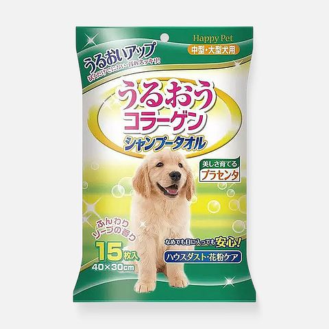Изображение товара Полотенце для экспресс-купания без воды Japan Premium Pet, для собак, 15 шт.